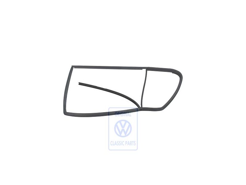 VW Original Guide-Glace Noir Satine - 1J6839432C B41