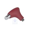 VW Original Poign.Levier Des Vitess.(Cuir) Rouge - 3B1713139N 52N