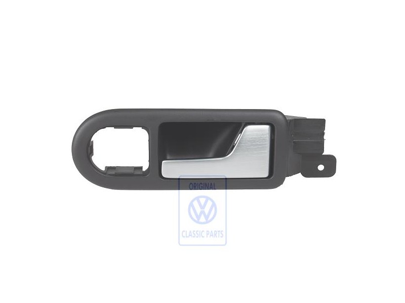 VW Original Commande Int. Aluminium Brosse - 3B2837114H 4J4