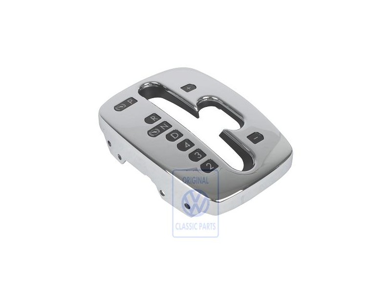 VW Original Cache De Commande Des Vitesses Chrome - 1J0713597 2ZZ
