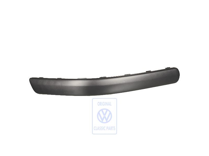VW Original Baguette Deco Pour Pare-Chocs Noir Satine - 1J6807791 B41