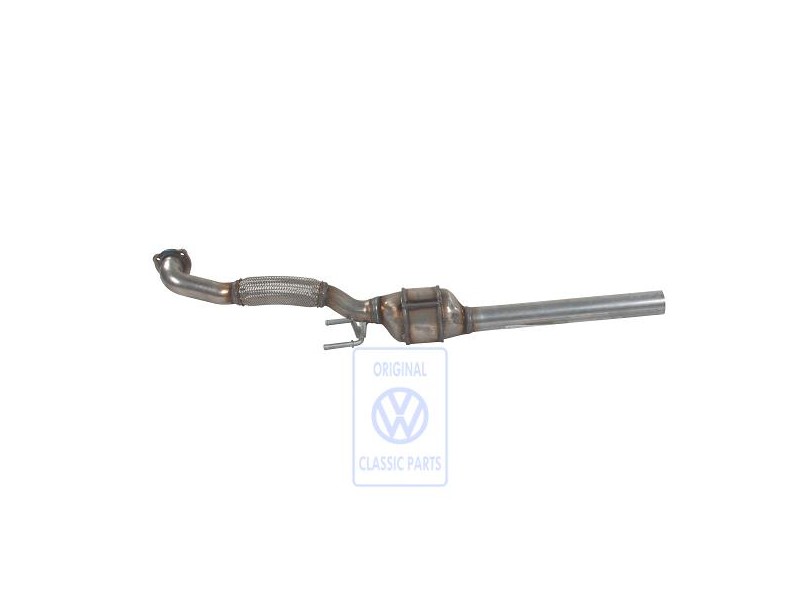VW Original Tuyau D'Echap. Avec Catalyseur - 1J0254505RX