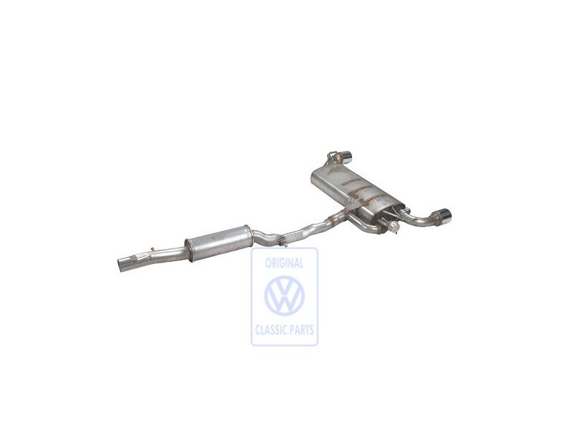 VW Original Silencieux Central Avec Silencieux De Sortie - 1J6253207DB