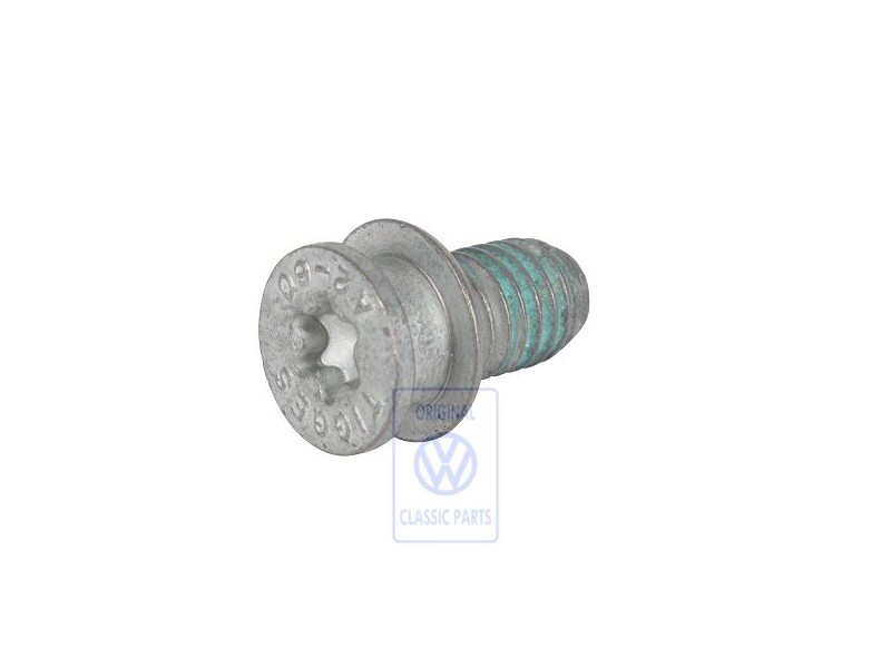 VW Original Vis Ronde Six Pans Femelle, Autobloquante - 1J0810768C