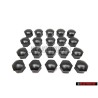 20x VW Original Capuchon De Boulon De Roue Noir - 321601173A 01C