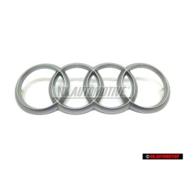 Audi Original Anneaux Couverture Du Moteur Emblem Logo Argent - 022103940