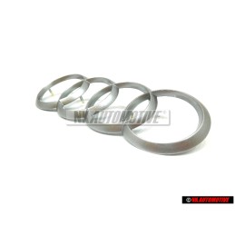 Audi Original Anneaux Couverture Du Moteur Emblem Logo Argent - 022103940