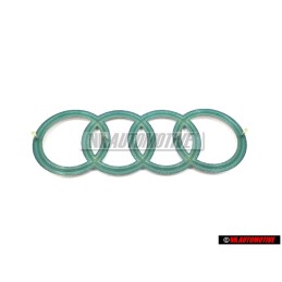 Audi Original Anneaux Couverture Du Moteur Emblem Logo Argent - 022103940