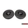 2x VW Original Capuchon Noir Satine - 171412359 01C