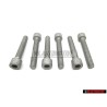 6x VW Original Vis A Tete Cylindrique Avec Empr. 