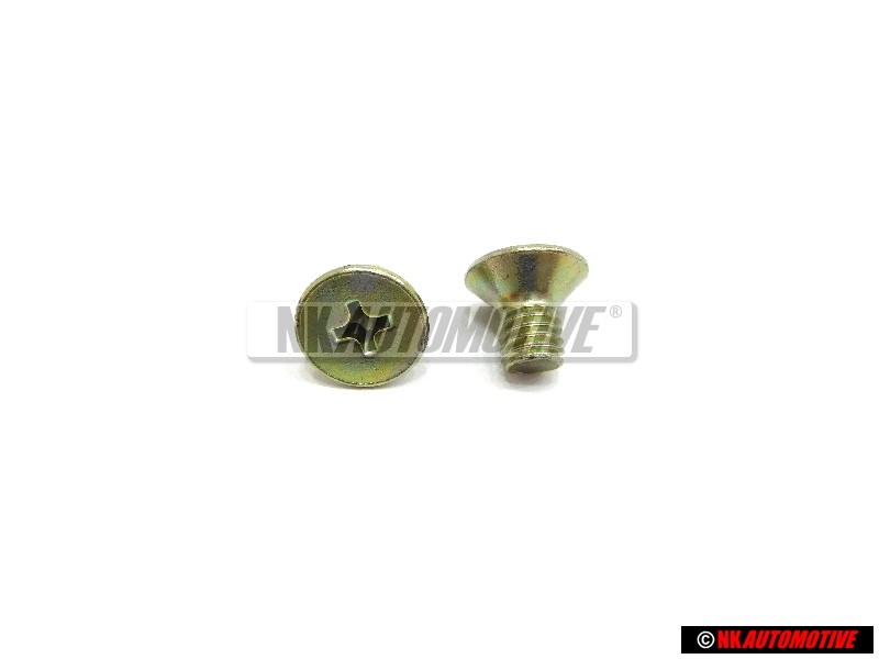 2x VW Original Vis Tete Fraisee - N 0142154