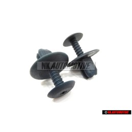 2x VW Original Clip Petrole (Vert) - 1H0867199A 92F