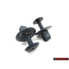 2x VW Original Clip Petrole (Vert) - 1H0867199A 92F