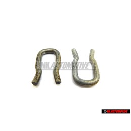 2x VW Original Agrafe De Surete - 251801921