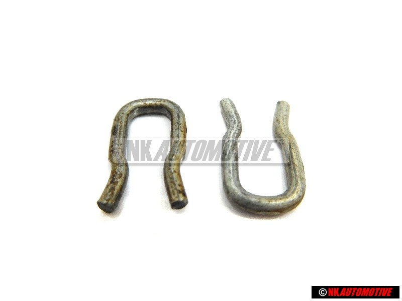 2x VW Original Agrafe De Surete - 251801921