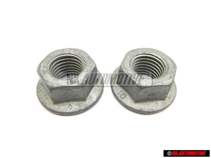 2x VW Original Ecrou Hexagonal Embase - N 0150816
