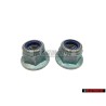 2x VW Original Ecrou Hexagonal Embase, Autobloquante - N 10106402