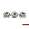 3x VW Original Ecrou Hexagonal Embase - N 10332002