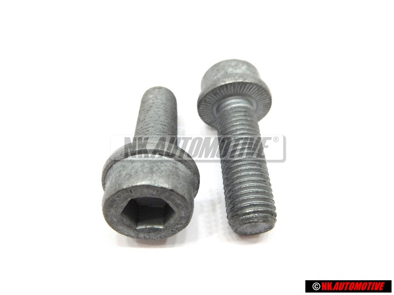 2x VW Original Vis A Tete Cylindrique Avec Six Pans - N 90740302