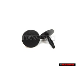2x VW Original Clip Noir Satine - 191867840 01C