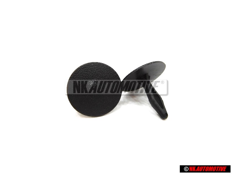 2x VW Original Clip Noir Satine - 191867840 01C
