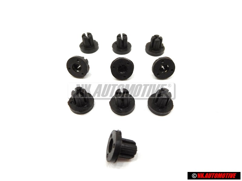 10x VW Original Rivet D'Ecartement - 865853231A