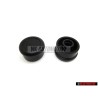 2x VW Original Bouton Noir Satine - 191857520A 01C