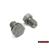2x VW Original Vis-Bouchon Avec Bague-Joint - N 90813202