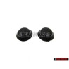 2x VW Original Capuchon Pour Vis Noir Satine - 311867169 01C