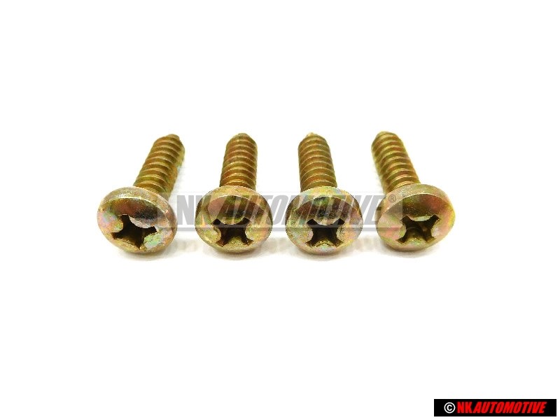 4x VW Original Vis A Tole Tete Bombee - N 0139351