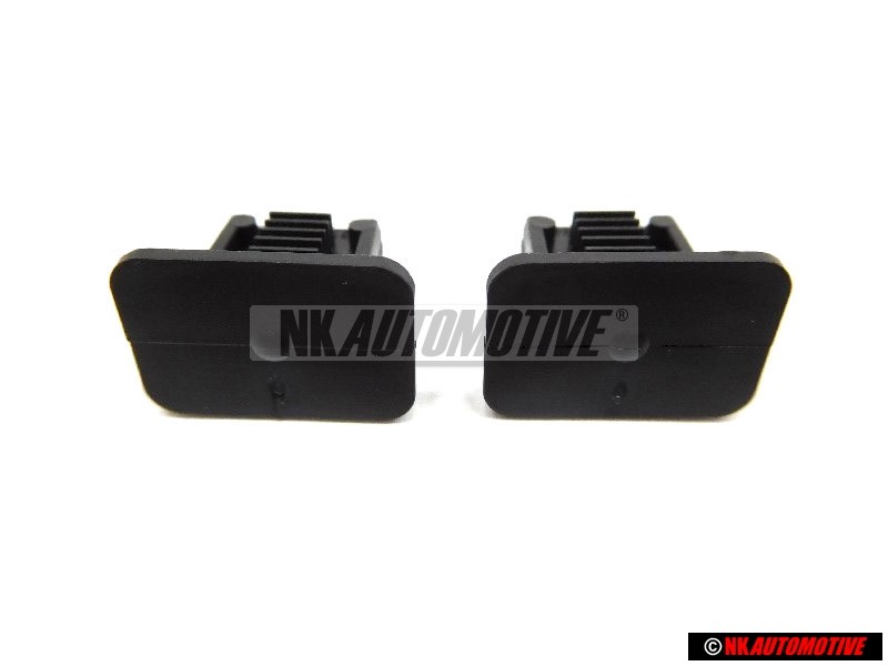 2x VW Original Clip Noir Satine - 357867646 9B9