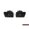 2x VW Original Clip Noir Satine - 357867646 9B9