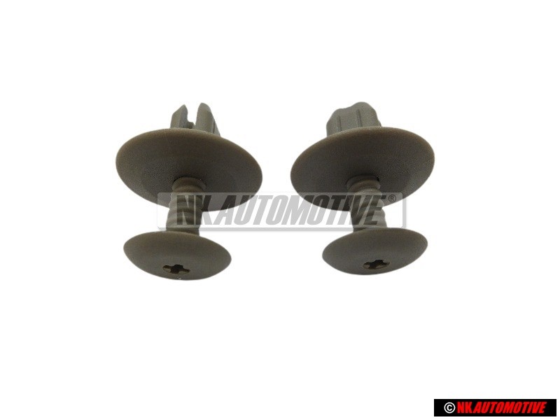 2x VW Original Clip Castor - 1H0867199A T21