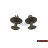 2x VW Original Clip Castor - 1H0867199A T21