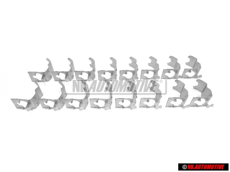 16x VW Original Ressort De Retenue P. 