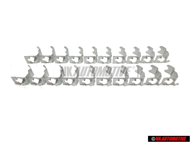 20x VW Original Ressort De Retenue P. 