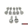 12x VW Original Vis 6 Pans (Avec Rondelle) - N 90758902