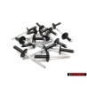 16x VW Original Rivet Aveugle - N 90634901