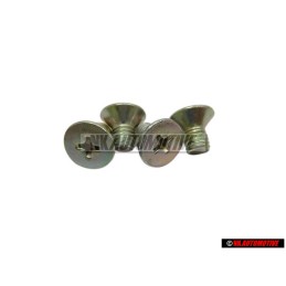 4x VW Original Vis Tete Fraisee - N 0142154