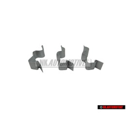 3x VW Original Agrafe - 823819679