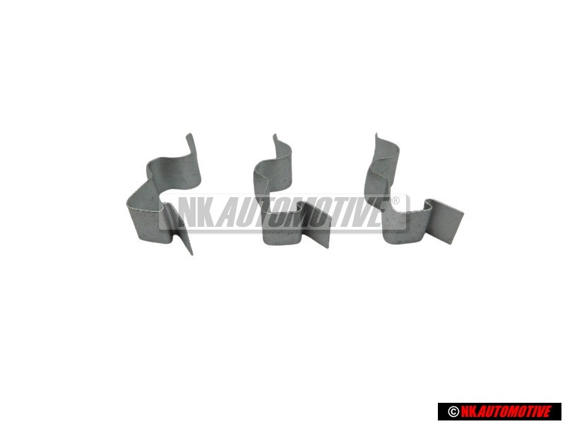 3x VW Original Agrafe - 823819679