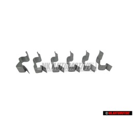 6x VW Original Agrafe - 823819679