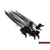10x VW Original Serre-Cable Avec Attache Pour Broche A Souder - N 90643701