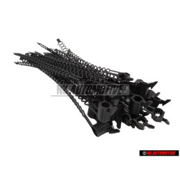 25x VW Original Serre-Cable Avec Attache Pour Broche A Souder - N 90643701