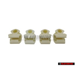 4x VW Original Support P. Tuyau De Frein - 5Q0611797B