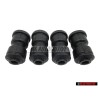 4x VW Original Patin Metal Caoutchouc - 191505383B