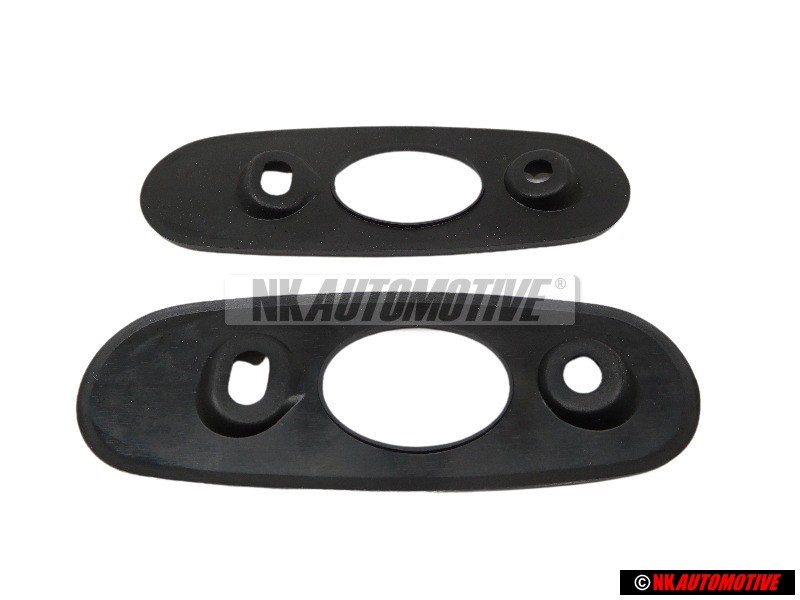 2x VW Original Embase Noir Satine - 535857543 01C