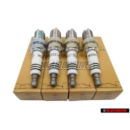 4x VW Original Bougie D'Allumage Longue Duree - 101000033AA