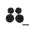 4x Audi Original Enjoliveur De Roue Noir Satine - 841601165 01C
