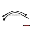 2x VW Original Sangle De Fixation Noir Satine - 1H6863447 B41
